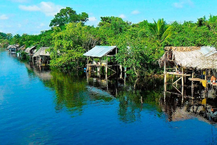 La rivière qui a été ouverte par l'un des premiers