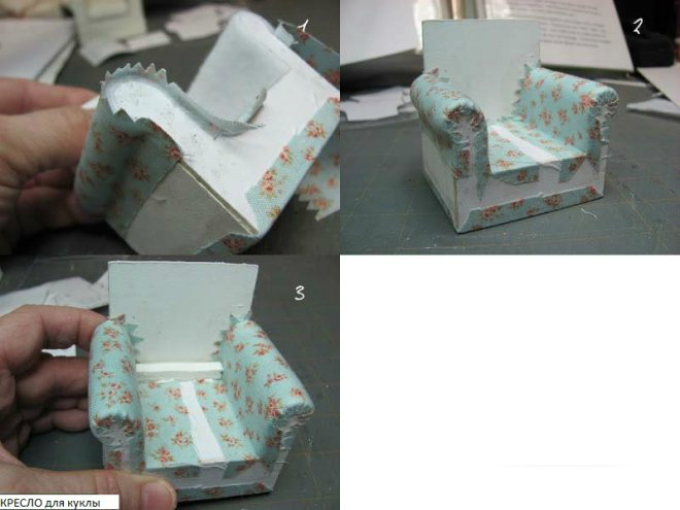 Πώς να ράψετε μια μαλακή καρέκλα μαριονέτας με τα χέρια σας από αυτοσχέδια υλικά: Step8