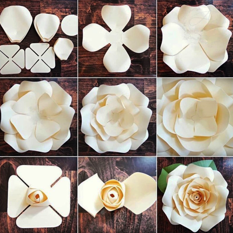 DIY polypropylene flowers