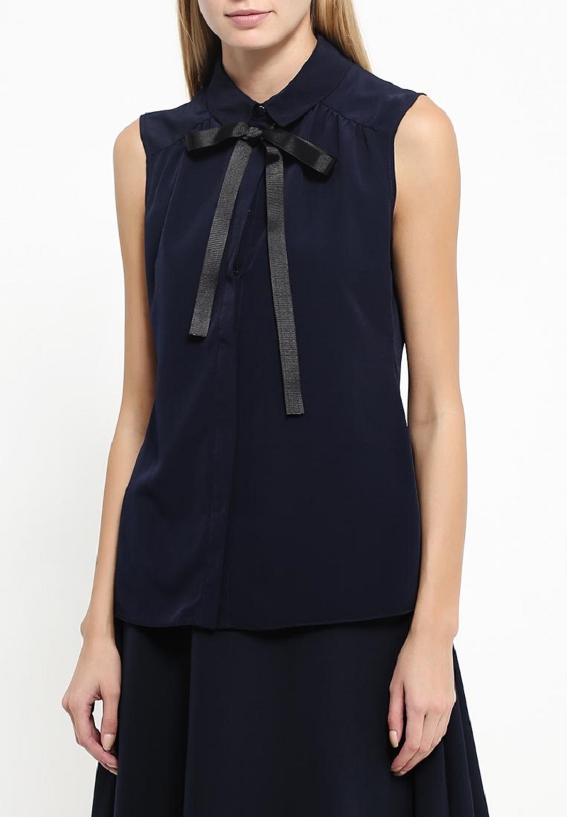 Beautiful dark blue blouse from ADL