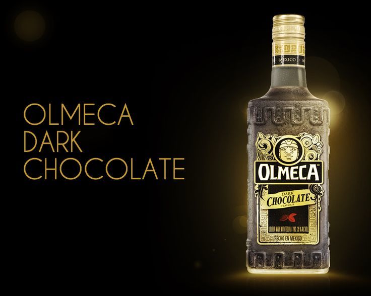 How to drink and bite Olmeka chocolate?