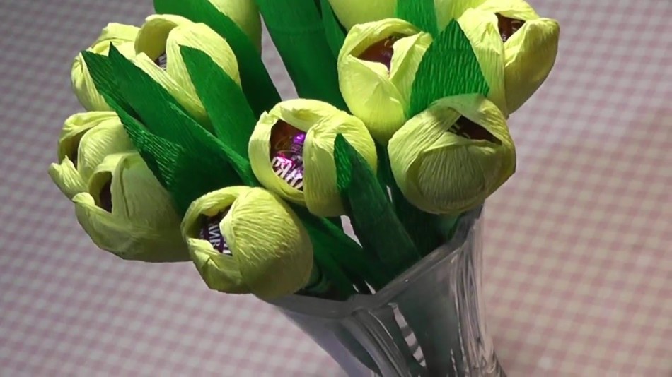 Идеи тюльпанов из бумаги своими руками: фото