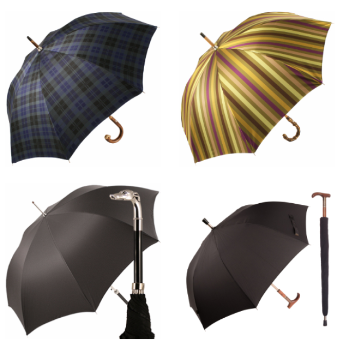 Fashionabla mäns paraplyer